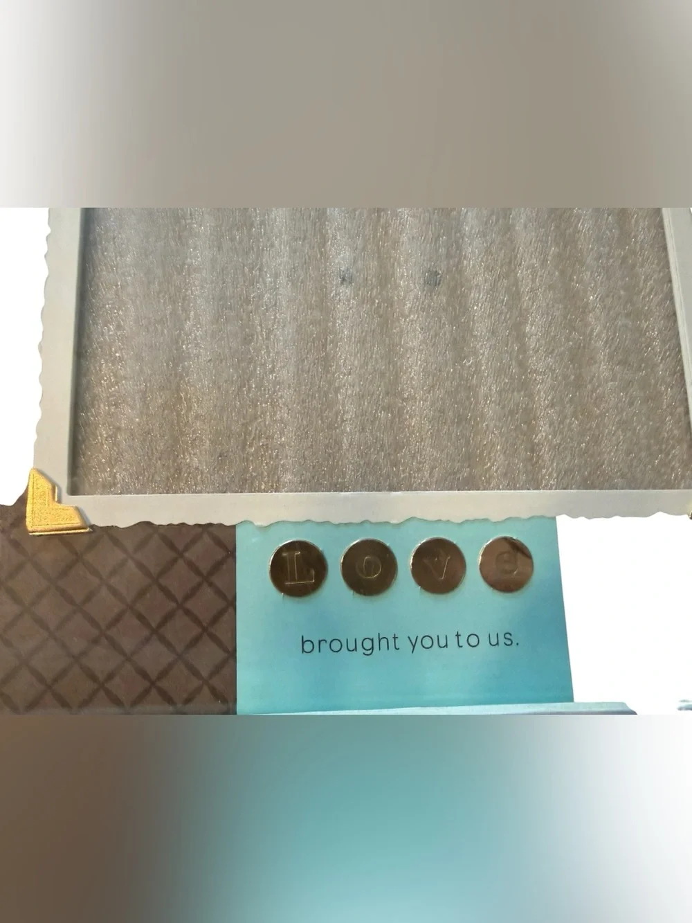 Hallmark Love Brought You to Us Shadow Box Photo Frame
